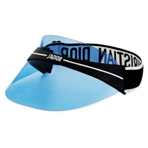 Christian Dior blue visor